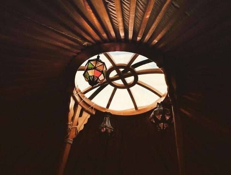 Yurt Within Grounds Of 17th Century Country * Dover