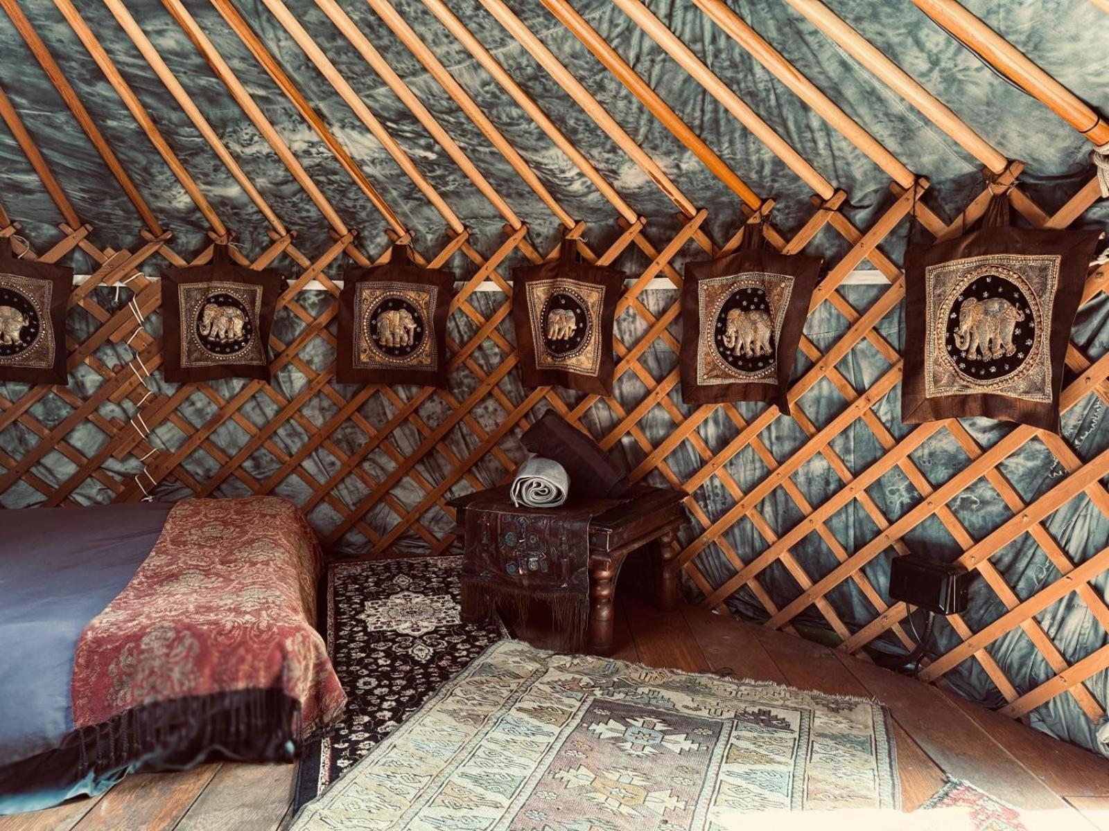 Yurt Within Grounds Of 17th Century Country Dover