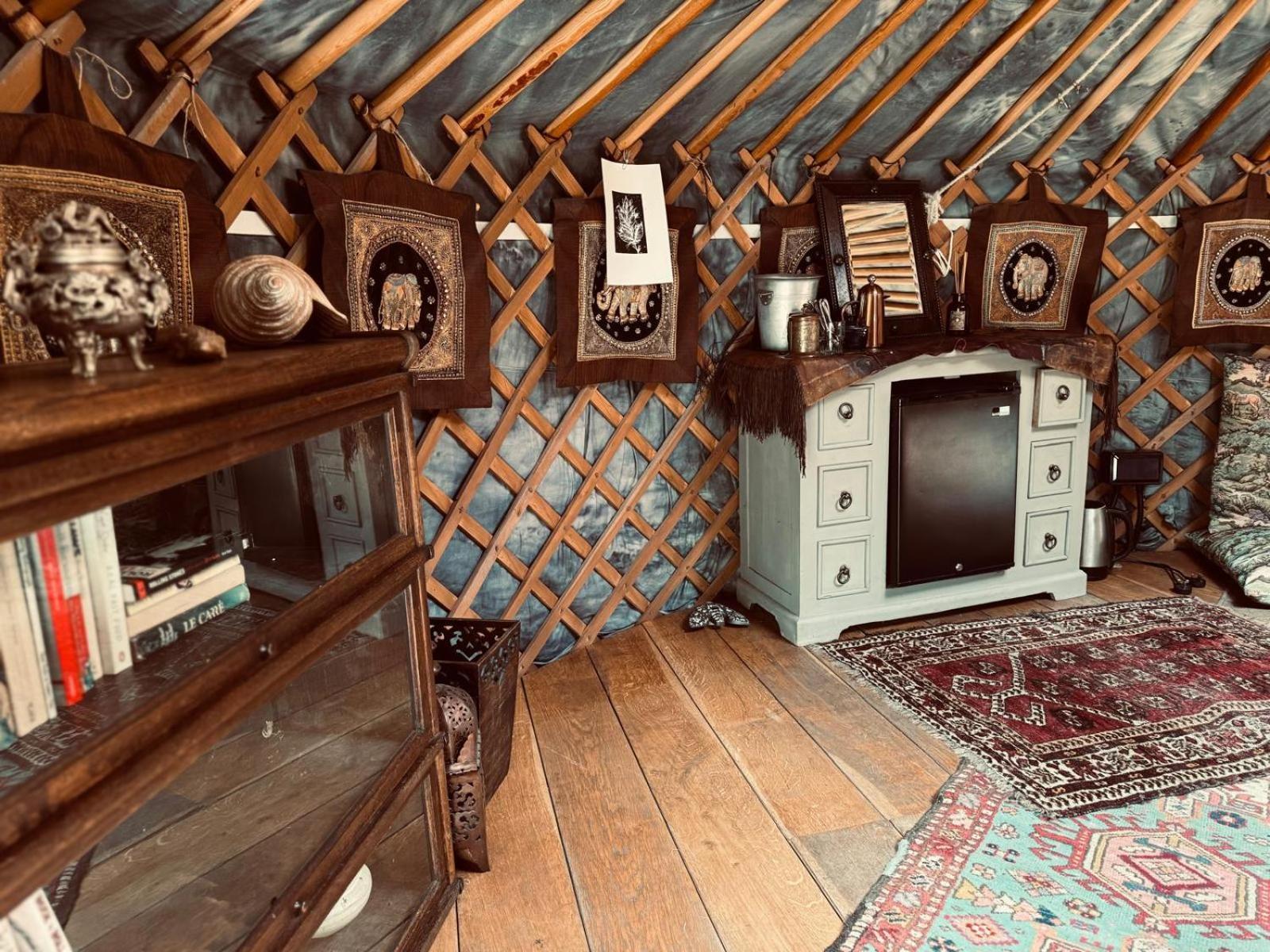 Yurt Within Grounds Of 17th Century Country Luxury tent Dover